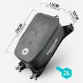 Borsa da serbatoio impermeabile per moto Rhinowalk MCY2601 da 2l - Nero
