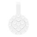 RK-X18/19 Supporto per telefono a ventosa in silicone a forma di cuore - Supporto bifacciale e staccabile