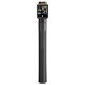 RK-X40W Bastone per selfie ultra Bluetooth con screen mirroring e supporto ad apertura automatica - Nero