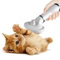 RK51 Asciugacapelli 2 in 1 per animali domestici con spazzola a setole - Bianco