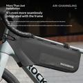 Borsa da telaio impermeabile per bicicletta Rockbros AS-169 da 2.4L - Nera
