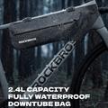 Borsa da telaio impermeabile per bicicletta Rockbros AS-169 da 2.4L - Nera