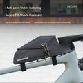 Borsa da bicicletta Rockbros AS-177 da 0.8l da montare sul tubo superiore - Nera