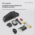 Borsa da bicicletta Rockbros AS-177 da 0.8l da montare sul tubo superiore - Nera