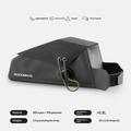 Borsa da bicicletta Rockbros AS-177 da 0.8l da montare sul tubo superiore - Nera