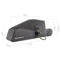 Borsa da bicicletta Rockbros AS-177 da 0.8l da montare sul tubo superiore - Nera