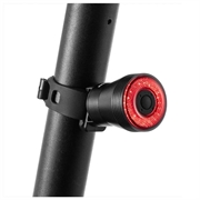 ROCKBROS Q5 doppia staffa luce freno intelligente per bicicletta sensore fanale posteriore per bici luce posteriore per bici a LED impermeabile automatica - Nero