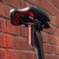 Rockbros RB02 Fanale posteriore intelligente per bicicletta - Sensore del freno, 10 modalità, IPX5, USB-C - Nero