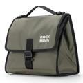 ROCKBROS W010 Per la borsa anteriore della bicicletta Brompton Borsa per la conservazione degli alimenti con rivestimento in alluminio - Verde scuro