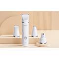 ROJECO T70 - Tagliacapelli elettrico 4 in 1 per animali domestici - Lima per unghie, 2 velocità, USB-C - Bianco