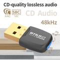 Mini adattatore USB Bluetooth 6.0 RTL60C per Windows - Nero