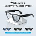 Ray-Ban Meta Occhiali AI Gen 1/Gen 2 AMVR CD3 Dock di ricarica rapida magnetico 2 in 1 - Bianco