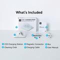 Ray-Ban Meta Occhiali AI Gen 1/Gen 2 AMVR CD3 Dock di ricarica rapida magnetico 2 in 1 - Bianco
