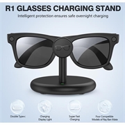 Ray-Ban Meta Wayfarer/Skyler/Headliner/Oakley Supporto di ricarica HSTN - Nero