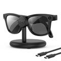 Ray-Ban Meta Wayfarer/Skyler/Headliner/Oakley Supporto di ricarica HSTN - Nero