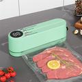 Mini sigillatore sottovuoto portatile ricaricabile per alimenti - Verde
