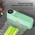 Mini sigillatore sottovuoto portatile ricaricabile per alimenti - Verde