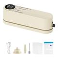 Mini sigillatore sottovuoto portatile ricaricabile per alimenti - Beige