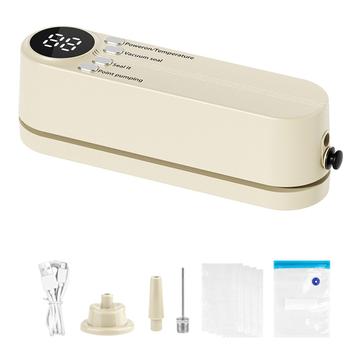 Mini sigillatore sottovuoto portatile ricaricabile per alimenti