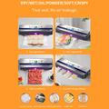 Sottovuoto portatile ricaricabile con 10 sacchetti sottovuoto - Grigio scuro