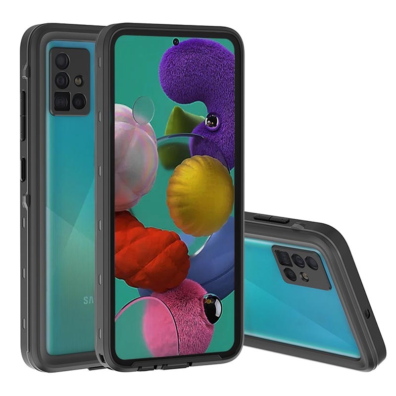 Custodia Impermeabile per Samsung Galaxy A51 Redpepper IP68 - Nera