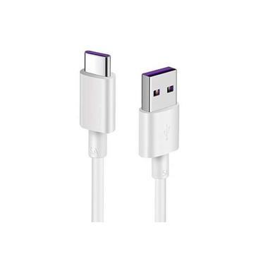 Cavo di ricarica USB-A / USB-C superveloce da 5A di Reekin - 1m - Bianco