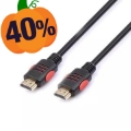 Reekin Cavo HDMI Full HD 4K - 2m - Nero / Rosso