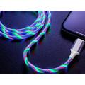 Cavo microUSB RGB galleggiante di Reekin LED - 1m, 2A