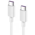 Cavo USB-C a ricarica rapida Reekin - 5A, 1m - Bianco