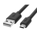 Reekin Cavo USB-A / MicroUSB - 2m - Nero