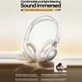 Cuffie wireless Remax RB-870 con ENC - Bianco