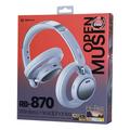 Cuffie wireless Remax RB-870 con ENC - Bianco