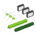 Kit di ricambi per iRobot Roomba i3/i4/i6/i7/E5/E6/E7 - Spazzola principale, spazzole laterali e filtri - 8 pezzi.