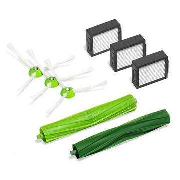 Kit di ricambi per iRobot Roomba i3/i4/i6/i7/E5/E6/E7 - Spazzola principale, spazzole laterali e filtri - 8 pezzi.