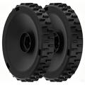 Ruote posteriori di ricambio per Gardena, Husqvarna Automower - 2 pezzi - Nero