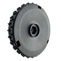 Ruote posteriori di ricambio per Gardena, Husqvarna Automower - 2 pezzi - Nero