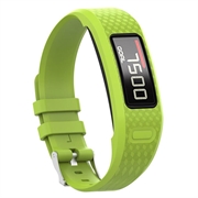 Cinturino di Ricambio in Silicone con Telaio Integrato Garmin Vivofit 1/2 - Verde chiaro