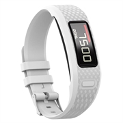 Cinturino di Ricambio in Silicone con Telaio Integrato Garmin Vivofit 1/2 - Bianco