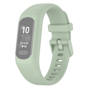 Cinturino di Ricambio in Silicone con Telaio Integrato Garmin Vivosmart 5 - Verde chiaro