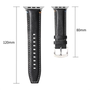 Apple Watch Series 11/10/9/8/SE 3/SE (2022)/7/SE/6/5/4/3/2/1 Cinturino in pelle retrò - 42mm/41mm/40mm/38mm