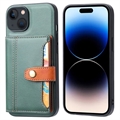 Custodia con Portafoglio Retro Style per iPhone 15 Plus