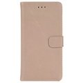 Retro Cover Huawei P9 Lite Portafoglio - Beige