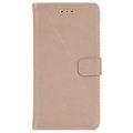 Retro Cover Huawei P9 Lite Portafoglio - Beige