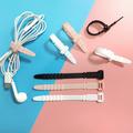 Fascette in silicone riutilizzabili - 20 pezzi - Nero