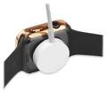 Custodia con Strass Decorativo con Protezione dello Schermo per Apple Watch SE (2022)/SE/6/5/4 - 40mm - Oro