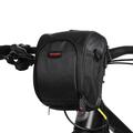 Borsa da manubrio per bicicletta Rhinowalk con tracolla - 15x8.5x19cm - Nero