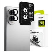 Protezione Telecamera in Vetro Temperato Ringke per Samsung Galaxy Z Fold8 - 2 Pezzi - Nera