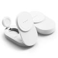 Ringke QI2.2 25W Caricabatterie wireless magnetico pieghevole 3 in 1 - Compatibile con MagSafe - Bianco