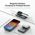 Power bank magnetico Rock P50 5-in-1 da 10000mAh - Nero