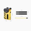 Borsa impermeabile per manubrio Rockbros AS-160 - 1.3l - Nero / Giallo